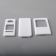 Authentic MK MODS Replacement Panels Set for Stubby21 AIO Stubby 21700 Mod Kit - White (3 PCS)