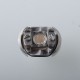 Maven Style RBA Bridge for Billet / BB / Boro Tank - Silver, SS, Air Pins 3.5mm / 4.0mm