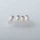 Maven Style RBA Bridge for Billet / BB / Boro Tank - Silver, SS, Air Pins 3.5mm / 4.0mm