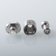 Maven Style RBA Bridge for Billet / BB / Boro Tank - Silver, SS, Air Pins 3.5mm / 4.0mm