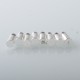 Maven Style RBA Bridge for Billet / BB / Boro Tank - Silver, SS, Air Pins 1.0, 1.2, 1.5, 1.8, 2.0, 2.5, 3.0, 3.5, 4.0mm