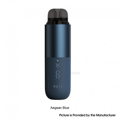 [Ships from Bonded Warehouse] Authentic MOTI X GO Pod System Kit - Aegean Blue, 650mAh, 4ml, 1.0ohm