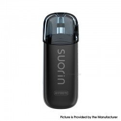 [Ships from Bonded Warehouse] Authentic Suorin Air Hybrid Pod System Kit - Obsidian Black, 600mAh, 2.8ml, 1.0ohm