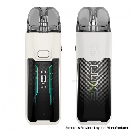 [Ships from Bonded Warehouse] Authentic Vaporesso LUXE XR Max Pod System Kit - White, 2800mAh, 5ml, 0.2ohm / 0.4ohm