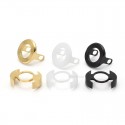 SXK Replacement Decorative Ring Set for SXK Maven Style RBA Bridge - Black + White + Gold (3 PCS)