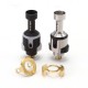 SXK Replacement Decorative Ring Set for SXK Maven Style RBA Bridge - Black + White + Gold (3 PCS)