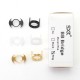 SXK Replacement Decorative Ring Set for SXK Maven Style RBA Bridge - Black + White + Gold (3 PCS)