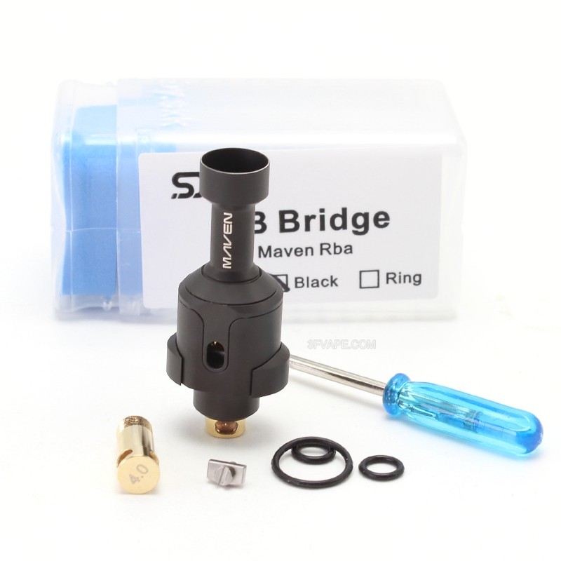 Buy SXK Maven Style RBA Bridge for Billet / BB / Boro Tank Silver