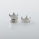 MOBB Mini King Style RBA Bridge for Billet / BB / Boro Tank - Silver, 316SS, Air Pins 1.5mm, 2.5mm, 3.0mm, 3.5mm