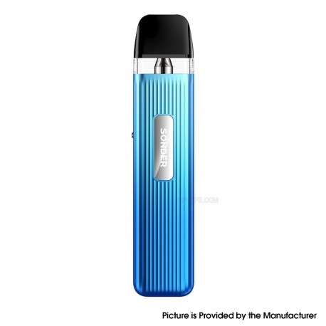 [Ships from Bonded Warehouse] Authentic GeekVape Sonder Q Pod System Kit - Sky Blue, 1000mAh, 2ml, 0.6ohm / 0.8ohm