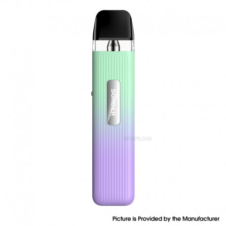 [Ships from Bonded Warehouse] Authentic GeekVape Sonder Q Pod System Kit - Green Purple, 1000mAh, 2ml, 0.6ohm / 0.8ohm