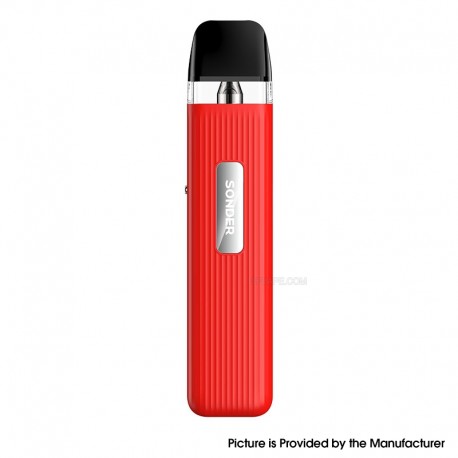 [Ships from Bonded Warehouse] Authentic GeekVape Sonder Q Pod System Kit - Red, 1000mAh, 2ml, 0.6ohm / 0.8ohm