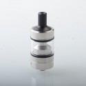 Tripod 2 Style RTA Rebuildable Tank Atomizer - Silver, 2.0ml, 22mm, Air Pins 0.8, 1.0, 1.2, 1.5, 1.8, 2, 2.5, 3, 3.5, 4mm