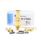 SXK Monarchy Mobb V Style RBA Bridge for Billet / BB / Boro Tank - Gold, Air Pins 1mm + 1.2mm + 2mm + 2.5mm + 3mm + 3.5mm