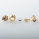 Monarchy Mobb V Style RBA Bridge for Billet / BB / Boro Tank - Gold, Air Pins 1.0mm / 1.5mm / 2.0mm / 3.5mm