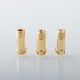 Monarchy Mobb V Style RBA Bridge for Billet / BB / Boro Tank - Gold, Air Pins 1.0mm / 1.5mm / 2.0mm / 3.5mm