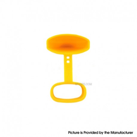 [Ships from Bonded Warehouse] Silicone Dust Cap for Relx Alpha / Caliburn / Vaporesso XROS Flat Rod-Shaped Pod System - Yellow