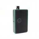 SXK BB Style 70W All-in-One VW Variable Wattage Box Mod Kit w/ USB Port - Dark Green, 1~70W, 1 x 18650, with 2023 Logo