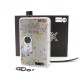 SXK BB Style 70W All-in-One VW Variable Wattage Box Mod Kit w/ USB Port - White Speckle, 1~70W, 1 x 18650, with 2023 Logo