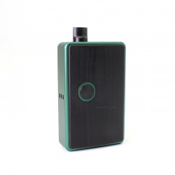 SXK BB Style 60W All-in-One VW Box Mod Kit w/ USB Port - Dark Green, 1~60W, 1 x 18650, Evolv DNA 60 (2023 Logo)