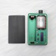 SXK BB Style 60W All-in-One VW Box Mod Kit w/ USB Port - Dark Green, 1~60W, 1 x 18650, Evolv DNA 60 (2023 Logo)