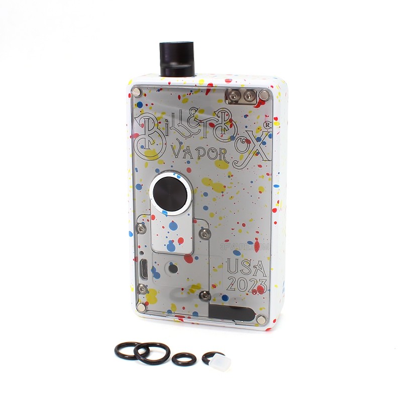 Buy SXK BB Style 60W All-in-One VW Box Mod Kit 2023 LOGO White Speckle