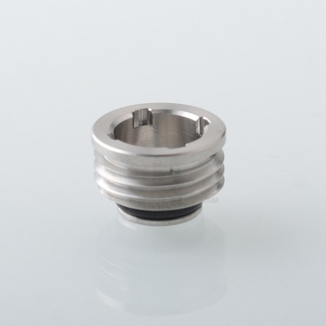 Replacement Flush Nut 510 Drip Tip Adapter for Billet / BB Box Mod - Silver