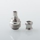 Raven Style Drip Tip Set for BB / Billet Boro AIO Mod - Silver, 3 PCS Mouthpieces