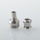 Raven Style AIO Drip Tip Set for dotMod dotAIO V1 / V2 Pod - Silver, 3 PCS Mouthpieces