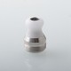 Raven Style AIO Drip Tip Set for dotMod dotAIO V1 / V2 Pod - Silver, 3 PCS Mouthpieces