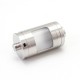 SXK Unitank V2 Style Atomizer - Silver, 316 Stainless Steel, for BB / Billet RBA Bridges