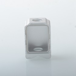 Monarchy Style Boro Tank for SXK BB / Billet AIO Box Mod Kit - Silver, Aluminum