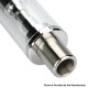 [Ships from Bonded Warehouse] Authentic Aspire K2 Clearomizer Tank Atomizer - Silver, 1.8ml, 1.6ohm, 15mm Diameter