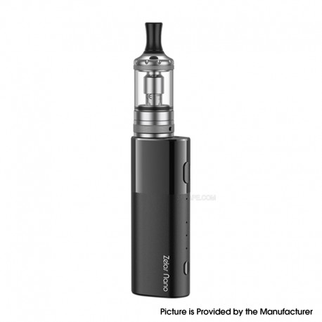 [Ships from Bonded Warehouse] Authentic Aspire Zelos Nano Mod Kit with Nautilus Nano Tank Atomizer - Black, 1600mAh, 2ml