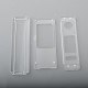 Authentic MK MODS Replacement Panels Set for Stubby21 AIO Stubby 21700 Mod Kit - Clear (3 PCS)