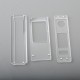 Authentic MK MODS Replacement Panels Set for Stubby21 AIO Stubby 21700 Mod Kit - Clear (3 PCS)