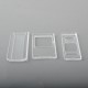 Authentic MK MODS Replacement Panels Set for Stubby21 AIO Stubby 21700 Mod Kit - Clear (3 PCS)