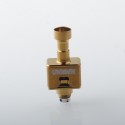 Vapeasy Unkwn One Unreal Style RBA Bridge for Billet / BB / Boro Tank - Bronze, Titanium