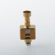 Vapeasy Unkwn One Unreal Style RBA Bridge for Billet / BB / Boro Tank - Bronze, Titanium