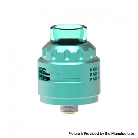 Authentic Oumier Wasp Nano RDA Pro Atomizer - Cyan, Single Coil, BF Pin, 23.5mm