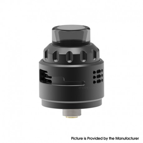 Authentic Oumier Wasp Nano RDA Pro Atomizer - Black, Single Coil, BF Pin, 23.5mm