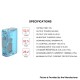 Authentic VandyVape Pulse V3 III 95W Squeeze Box Mod - Frosted Blue, VW 5~95W, 1 x 18650 / 21700