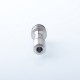 415 Style 510 Drip Tip Set for RDA / RTA / RDTA Atomizer - Silver, 4 PCS Mouthpieces