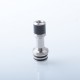 415 Style 510 Drip Tip Set for RDA / RTA / RDTA Atomizer - Silver, 4 PCS Mouthpieces