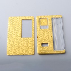 Authentic Y Replacement Front + Back Cover Panel Plate for Cthulhu AIO Mod Kit - Gold