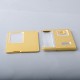 Authentic Y Replacement Front + Back Cover Panel Plate for Cthulhu AIO Mod Kit - Gold