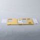 Authentic Y Replacement Front + Back Cover Panel Plate for Cthulhu AIO Mod Kit - Gold