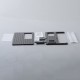 Authentic Y Replacement Front + Back Cover Panel Plate for Cthulhu AIO Mod Kit - Black