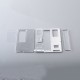 Authentic Y Replacement Front + Back Cover Panel Plate for Cthulhu AIO Mod Kit - Silver