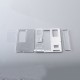 Authentic Y Replacement Front + Back Cover Panel Plate for Cthulhu AIO Mod Kit - Silver